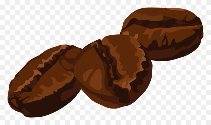 3413x1928 Coffee Bean Cafe Coffee Bean Vector Free, Cookie, Food, Biscuit HD PNG Download