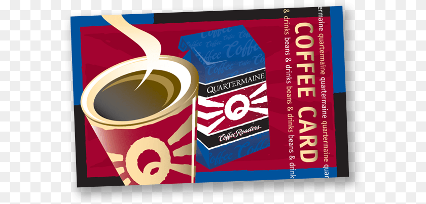 594x403 Coffee Card Coffee, Advertisement, Poster Sticker PNG