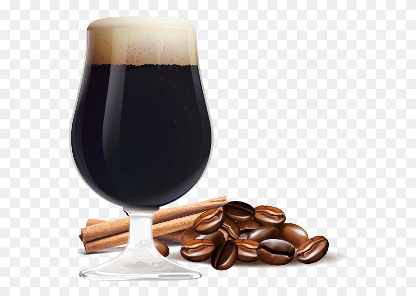 566x538 Coffee Crumbs Guinness, Glass, Lamp, Beer HD PNG Download