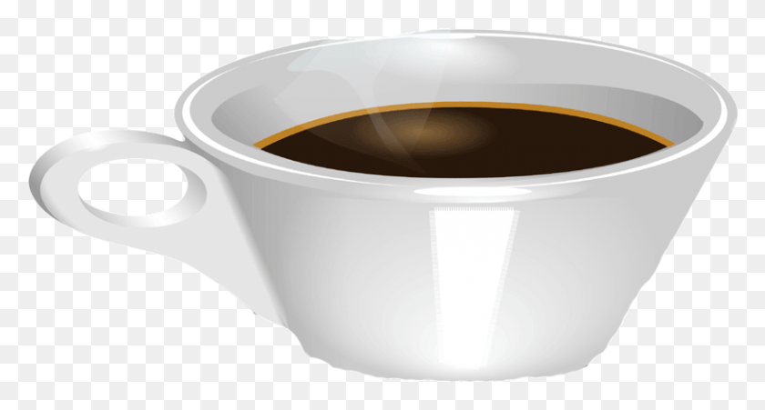 817x410 Coffee Cup Pic Cup, Bowl, Soup Bowl, Tape HD PNG Download