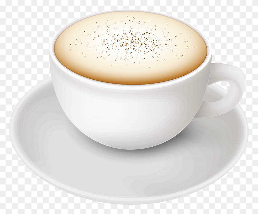 5905x4816 Coffee Cup Transparent Clip Art Image Coffee, Cup, Latte, Beverage HD PNG Download