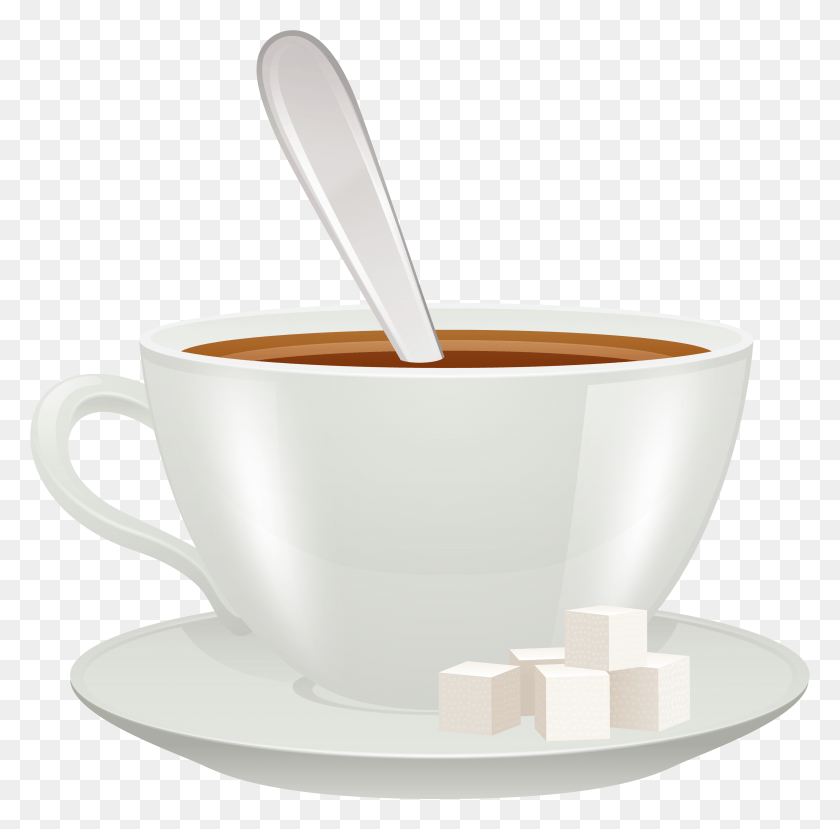 3782x3732 Coffee Cup Vector Clipart Cup, Saucer, Pottery, Beverage HD PNG Download
