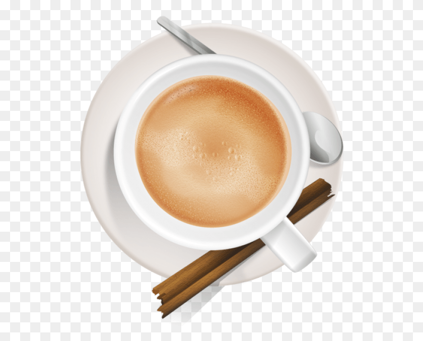 526x617 Coffee Doppio, Coffee Cup, Cup, Latte HD PNG Download