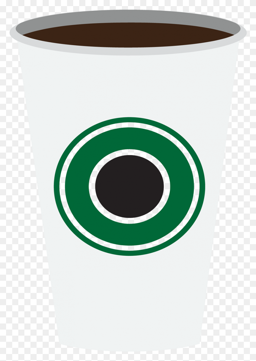 931x1341 Coffee Emoji Circle, Label, Text, Sticker HD PNG Download