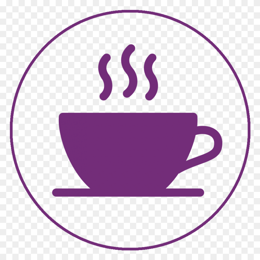 800x800 Coffee Icon, Coffee Cup, Cup, Logo HD PNG Download