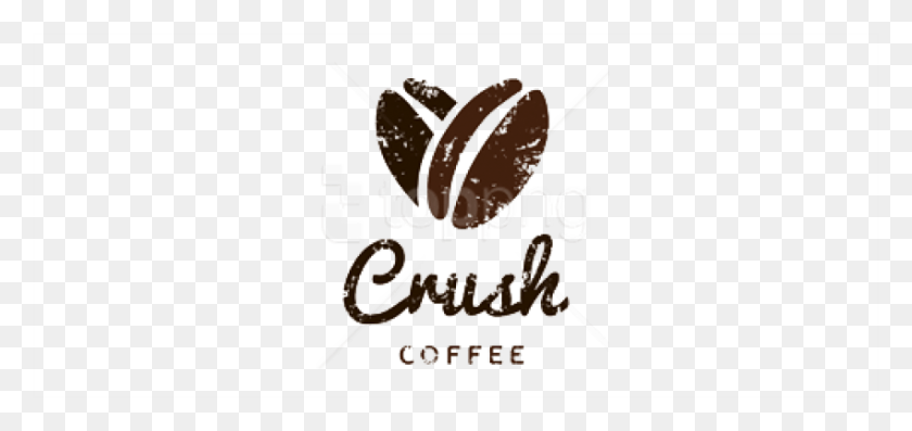 850x368 Coffee Logo Images Background Crush Coffee, Text, Food, Plant HD PNG Download