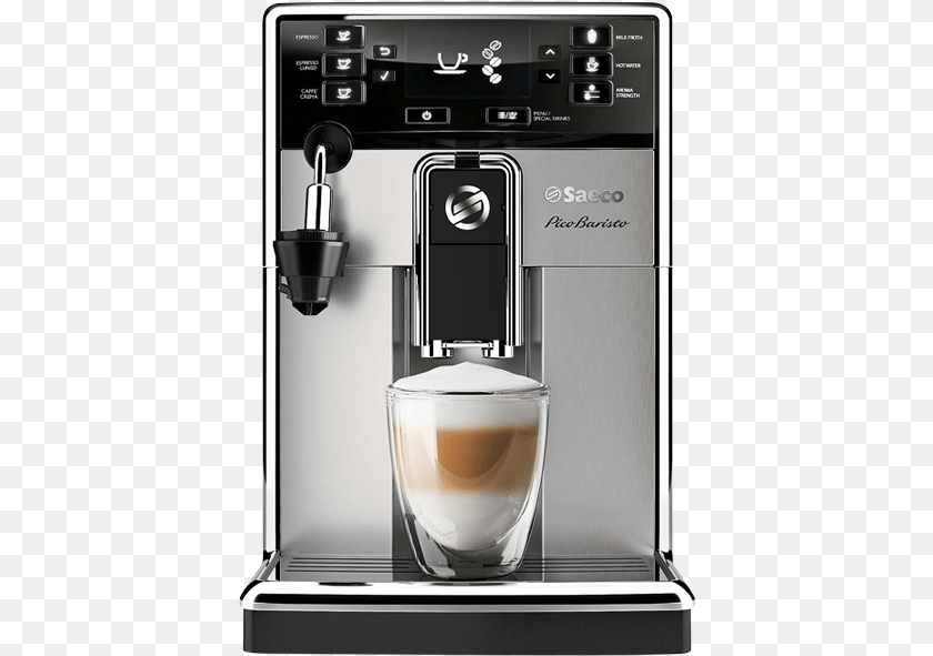 412x591 Coffee Machine Image Philips Saeco Pico Baristo, Cup, Beverage, Coffee Cup, Espresso PNG