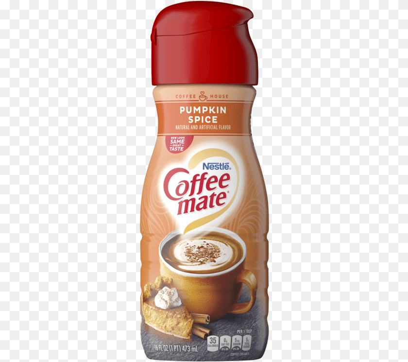 Coffee Mate Hazelnut Creamer Sugar Cup, Beverage, Latte, Coffee Cup PNG