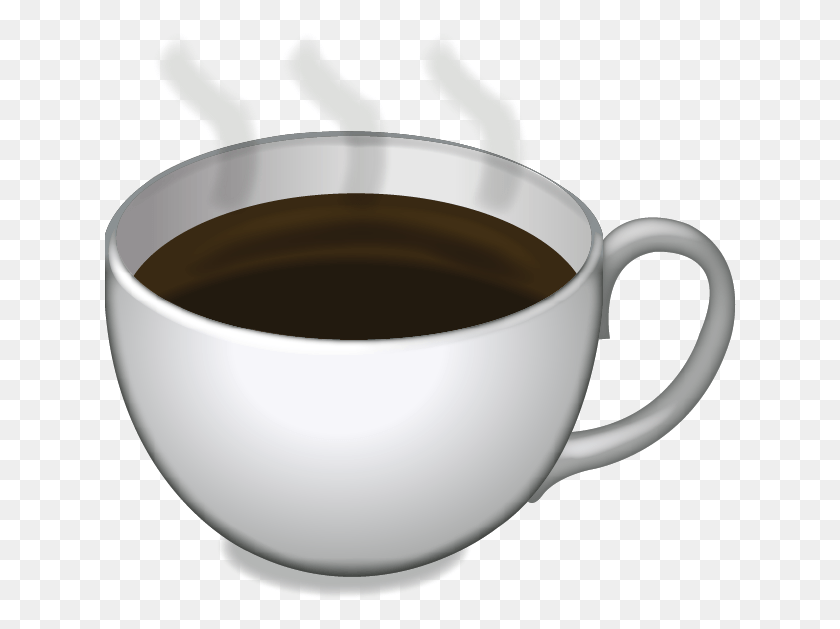 632x569 Coffee Mug Image Coffee Cup Emoji, Cup, Beverage, Drink HD PNG Download