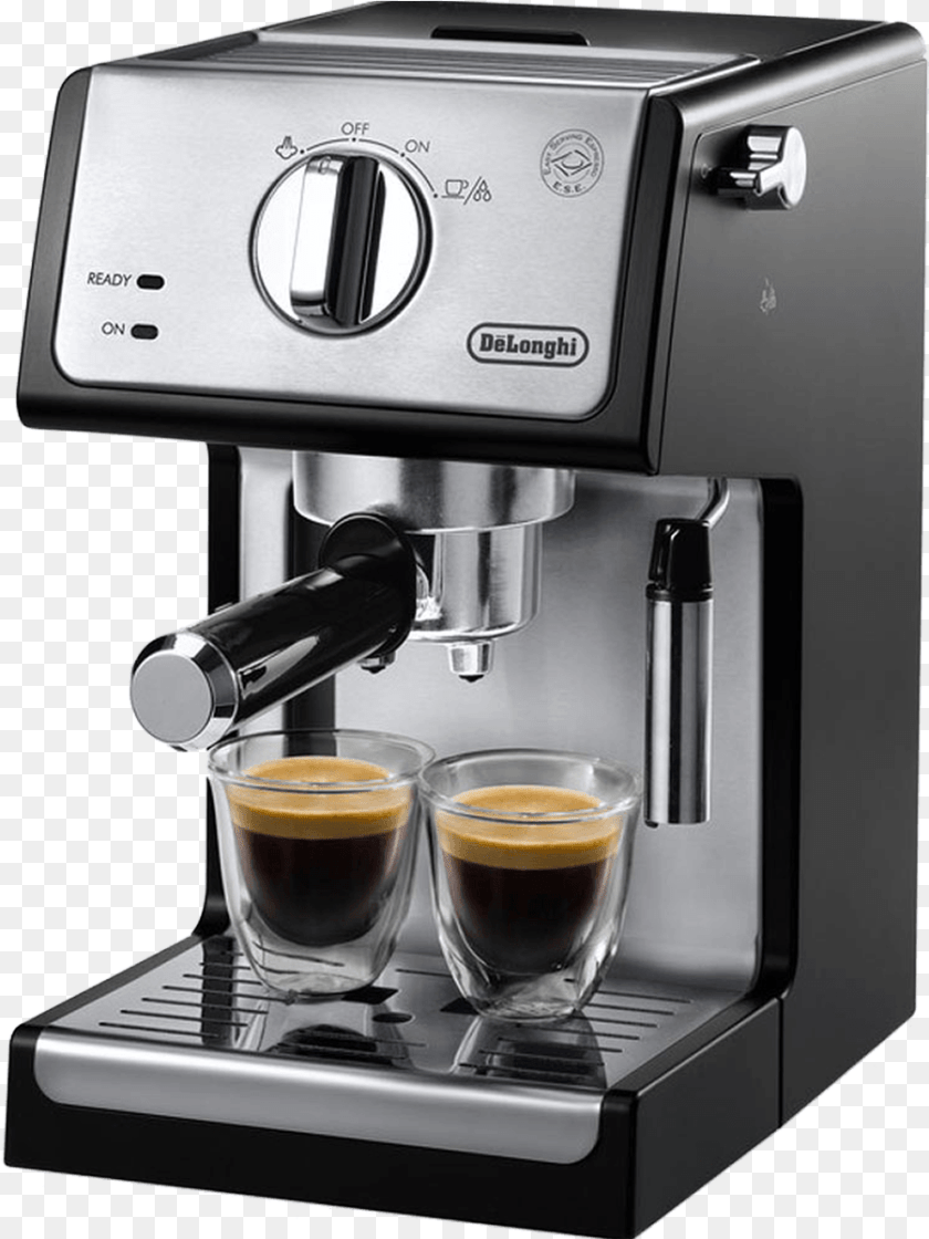 901x1201 Coffee Pot Delonghi Espresso Maker, Beverage, Coffee Cup, Cup, Appliance Transparent PNG