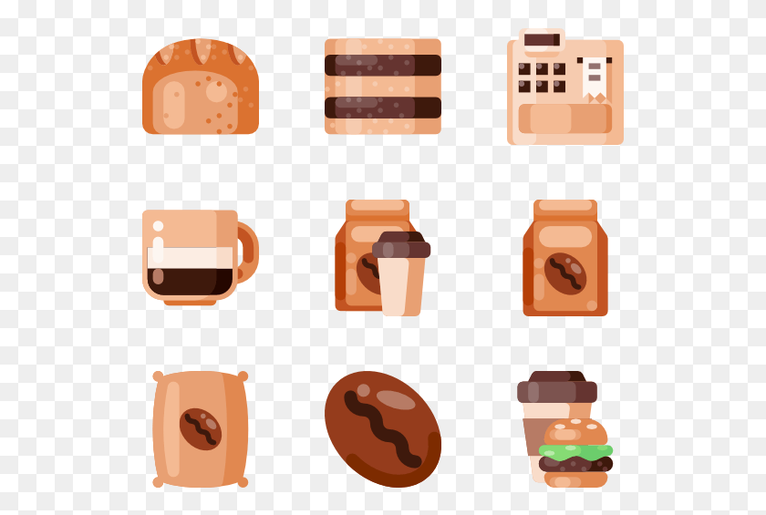 529x505 Coffee Shop, Label, Text, Food HD PNG Download