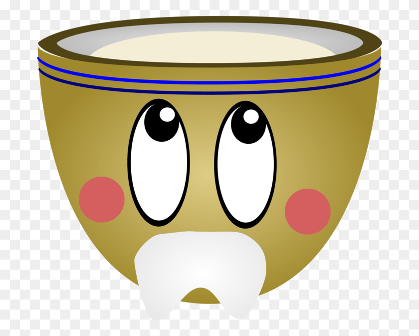 694x613 Coffee Smiley Drawing Computer Icons Teacup Cartoon, Bowl, Tape, Pottery HD PNG Download