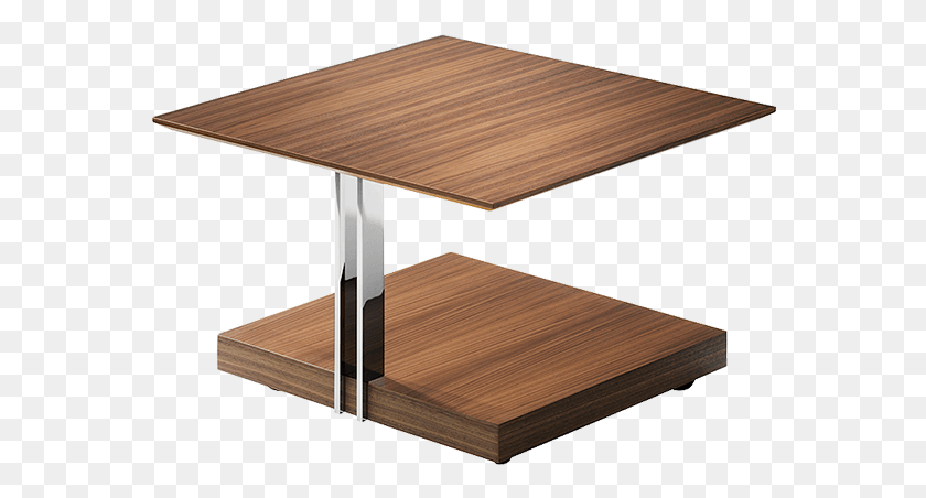 568x392 Coffee Table And Side Table On Wheels And Wooden Tabletop Coffee Table, Furniture, Wood, Coffee Table HD PNG Download