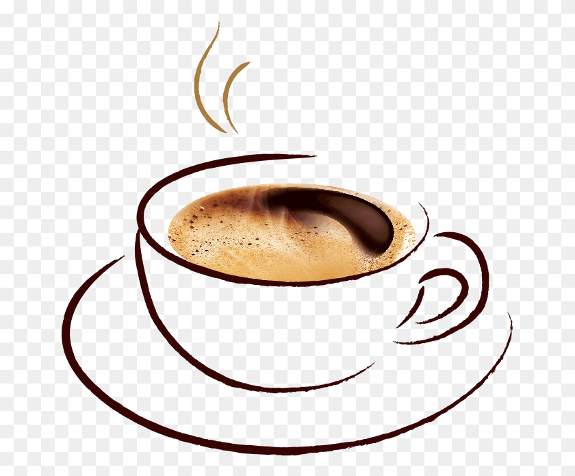659x635 Coffee Transparent Images Doppio, Coffee Cup, Cup, Latte HD PNG Download
