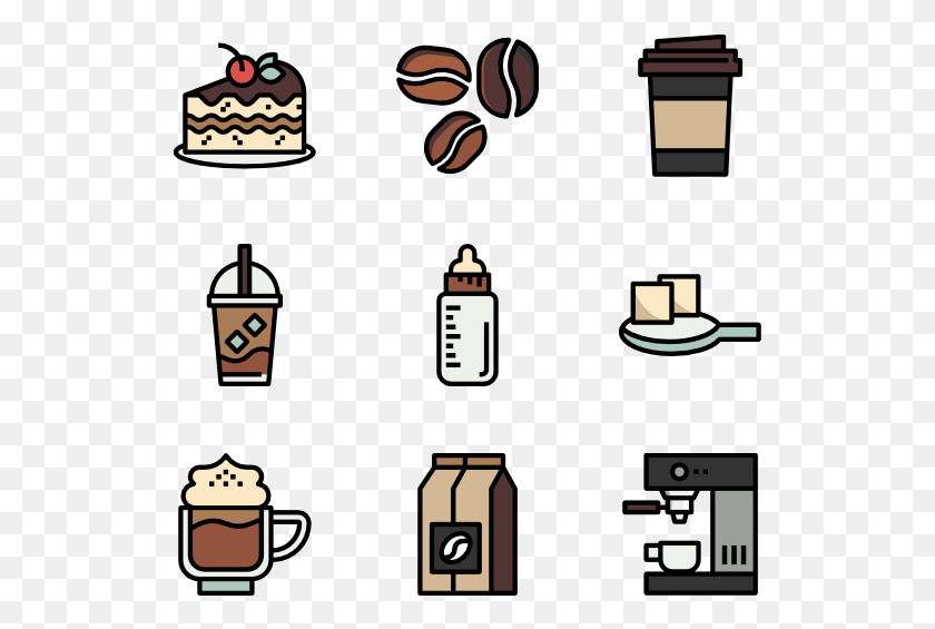 529x505 Coffee Vector For Free On Rpelm, Architecture, Building, Poster HD PNG Download
