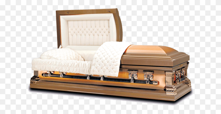633x376 Coffin Princeton Services Solid Copper Caskets, Furniture, Bed, Crib HD PNG Download