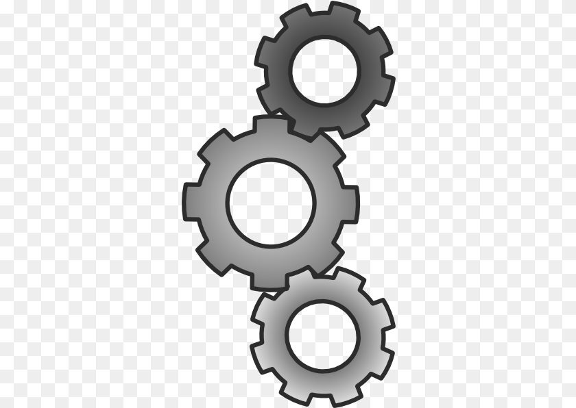 313x596 Cogs Meshed Clip Art Cog Machine, Gear, Device, Power Drill Clipart PNG