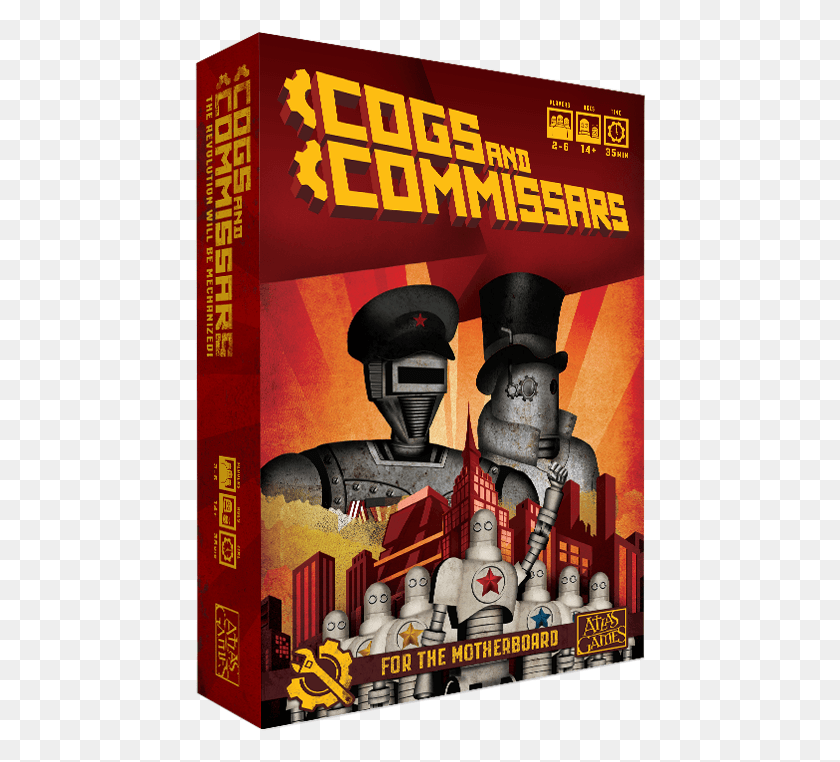 453x702 Cogs Tin Cogs And Commissars Board Game, Advertisement, Poster, Flyer HD PNG Download