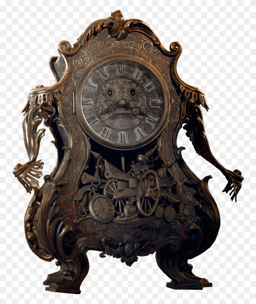 764x936 Cogsworth Movie Images From The Beauty And The Beast, Bronze, Symbol, Emblem HD PNG Download
