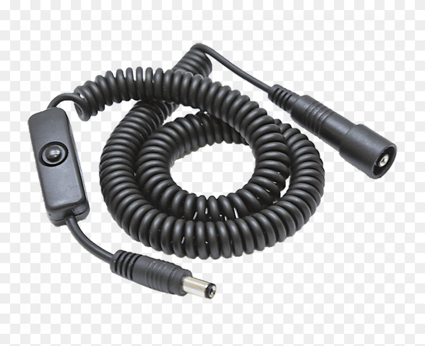 768x624 Coiled Power Cord With Switch Speaker Wire, Hose, Screw, Machine HD PNG Download