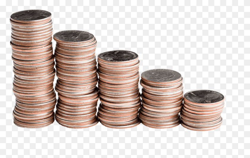854x515 Coin, Money, Spiral, Coil HD PNG Download