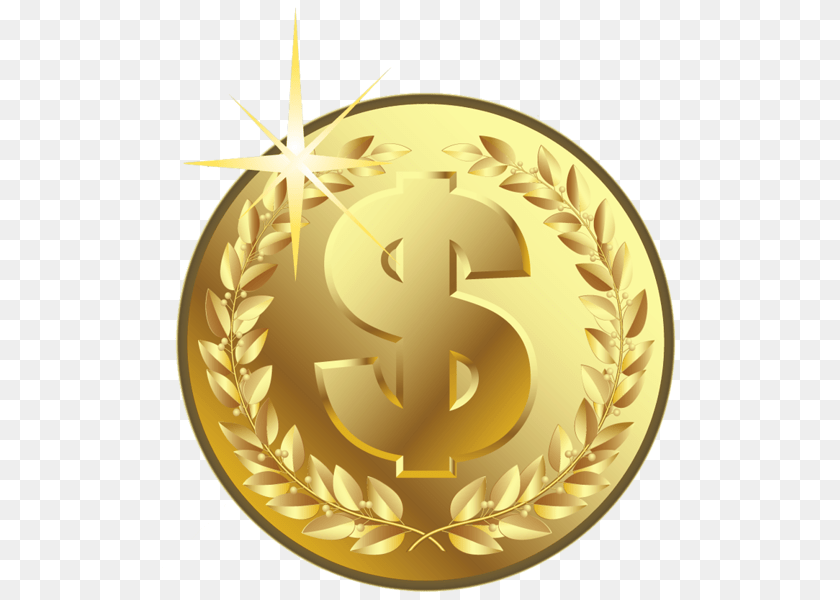 Coin, Gold, Chandelier, Lamp Transparent PNG