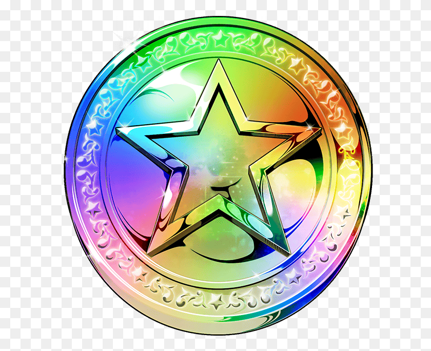 614x624 Coin L Ssr Jotaro Logo, Symbol, Star Symbol, Clock Tower HD PNG Download