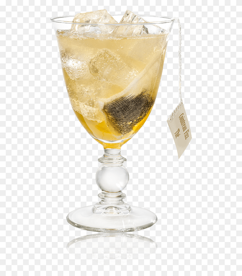 495x898 Cointreau Fizz Tea My Parisian Zest Champagne Cocktail, Бокал, Алкоголь, Напиток Hd Png Скачать