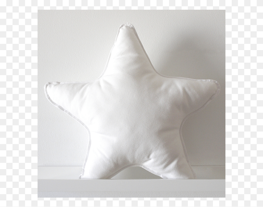 601x601 Cojn Estrella Blanco Throw Pillow, Cushion, Diaper, Home Decor HD PNG Download