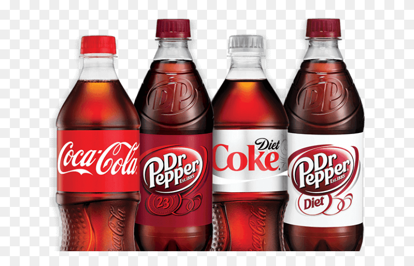 640x480 Coke Clipart 600ml Diet Dr Pepper Bottle, Soda, Beverage, Drink HD PNG Download