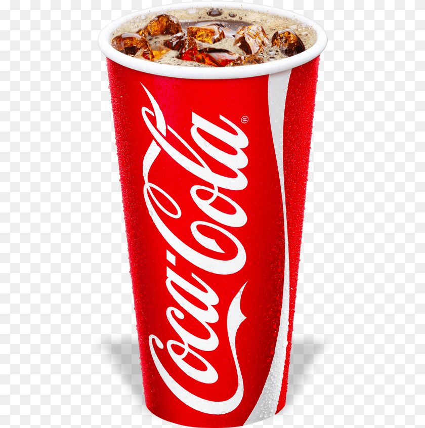 482x846 Coke Paper Cup, Beverage, Soda, Can, Tin Clipart PNG