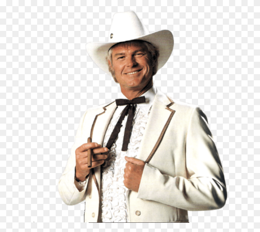 630x691 Col Robert Parker Pro Wcw Col Robert Parker, Clothing, Person, Sun Hat HD PNG Download