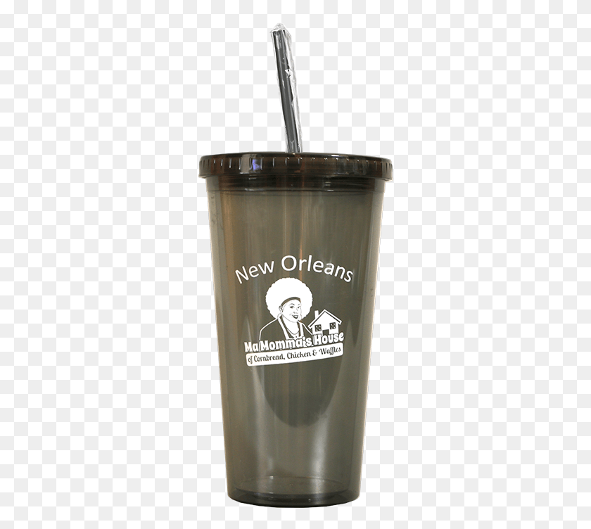 278x692 Cold Cup Charcoal Grey 20 Oz Ma Momma39s House Caffeinated Drink, Shaker, Bottle, Person HD PNG Download