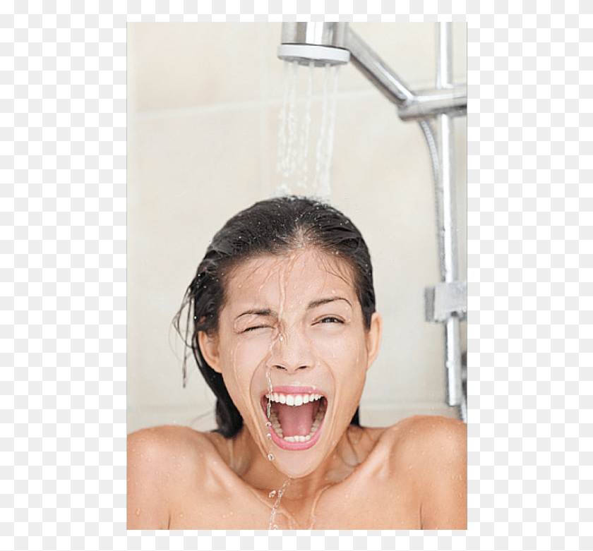 484x721 Cold Water Shower, Person, Human, Room HD PNG Download