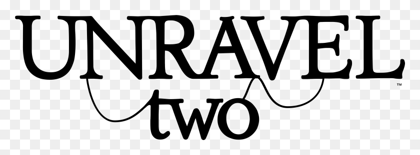 4841x1564 Coldwood And Electronic Arts Inc Unravel Two Logo, Grey, World Of Warcraft Hd Png