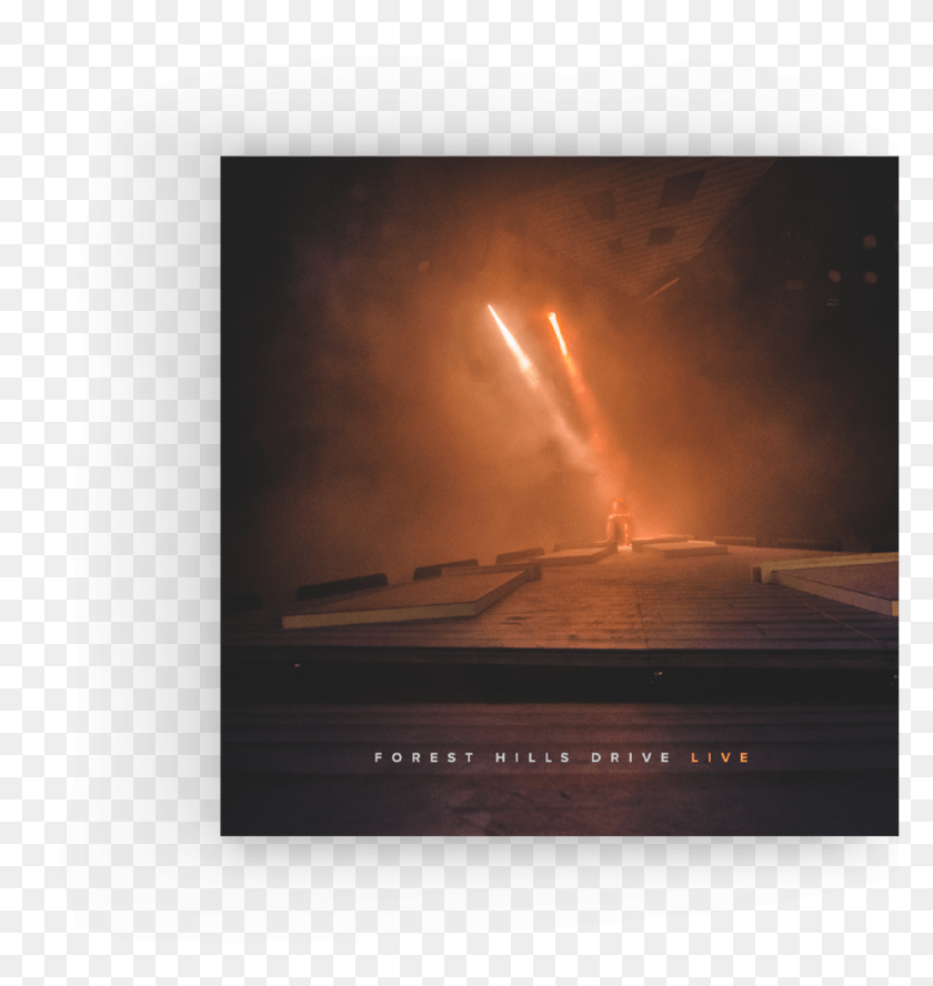 987x1048 Cole Forest Hills Drive Live Cover Darkness, Flare, Light, Lighting HD PNG Download