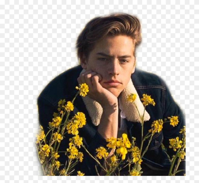 749x712 Colesprouse Riverdale Cole Sprouse Yellow Freetoedit Lock Screen Cole Sprouse Wallpaper, Person, Human, Plant HD PNG Download