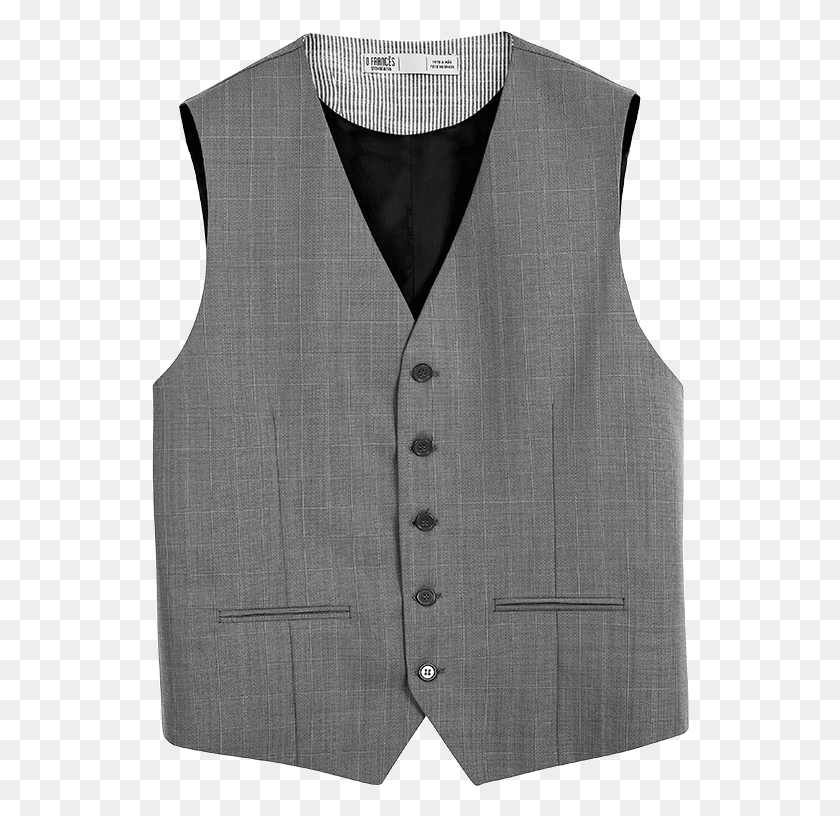 538x756 Colete Sweater Vest, Clothing, Apparel, Lifejacket HD PNG Download