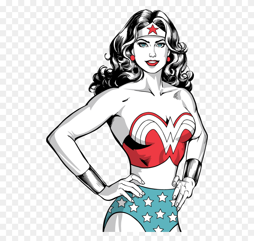 537x737 Coletivo Wonder Woman Dessin Anim, Costume, Person, Human HD PNG Download