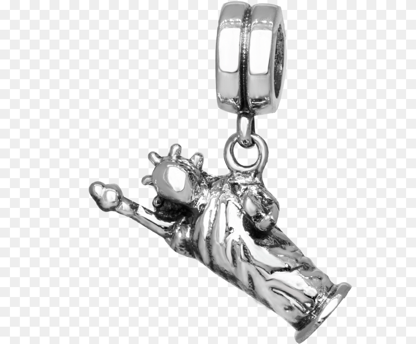 583x695 Colgante Estatua De La Libertad Locket, Silver, Accessories, Glass PNG