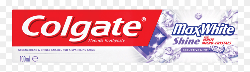 763x183 Colgate Max White Shine Fluoride Toothpaste 100ml Colgate, Word, Sweets, Food HD PNG Download
