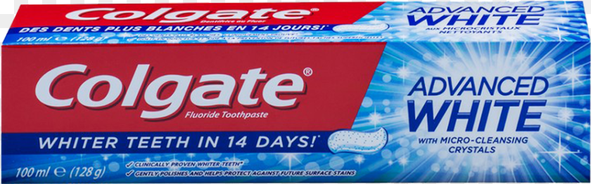 1787x557 Colgate Tooth Paste Advanced White 100 Ml, Toothpaste Sticker PNG