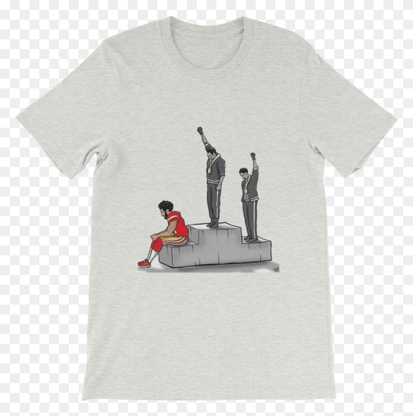 930x939 Colin Kaepernick Sits Unisex Short Sleeve T Shirt Massacre In Tlatelolco Quotes, Clothing, Apparel, Person HD PNG Download