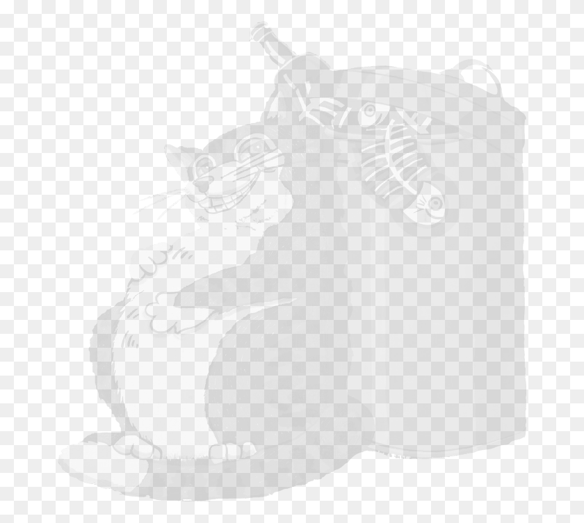 675x692 Colin Keatley Opened The Fat Cat Pub In Illustration, Animal, Mammal, Pet HD PNG Download