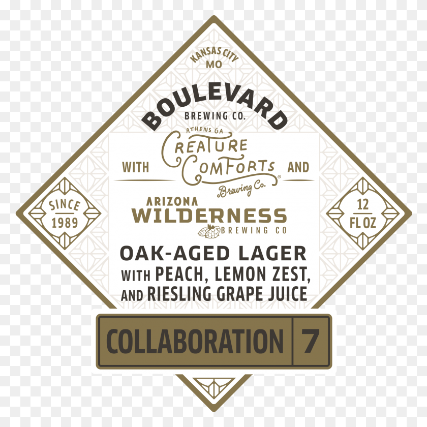 1914x1915 Collaboration No Boulevard Brewing Collaboration, Label, Text, Advertisement HD PNG Download