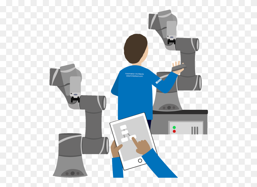 520x553 Collaborative Robot Human Icon, Person, Lab, Scientist HD PNG Download