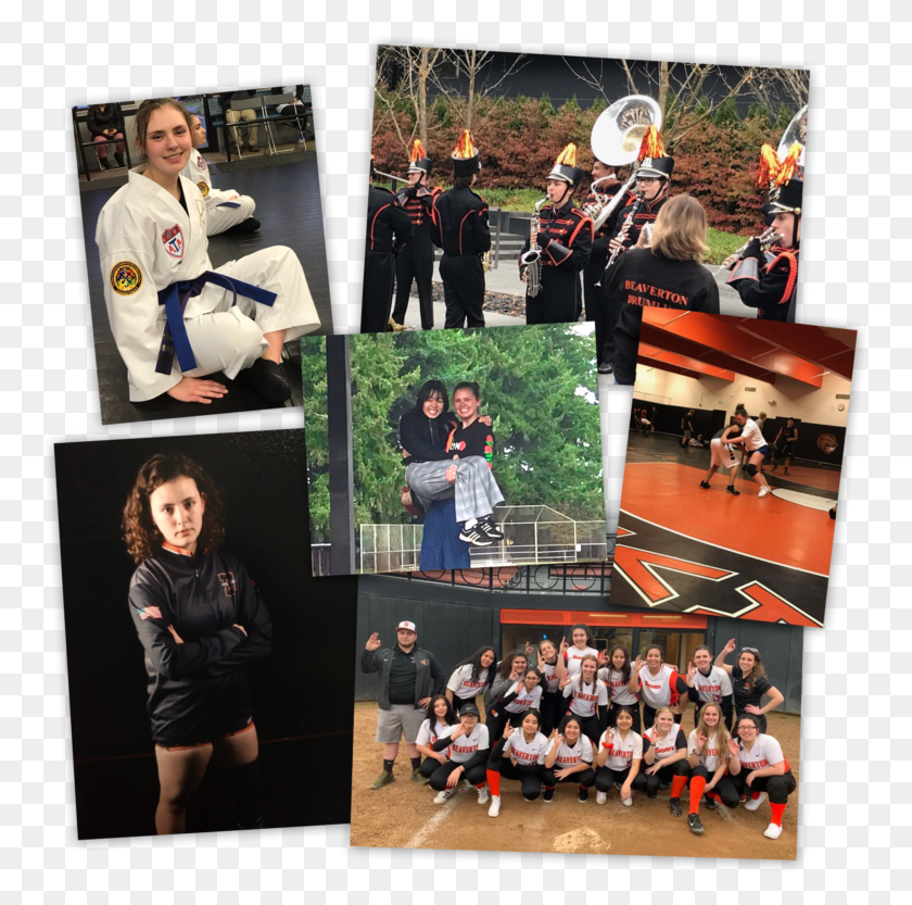 762x773 Collage, Person, Human, Sport HD PNG Download