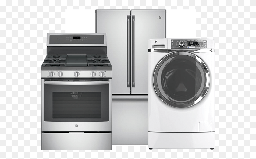 573x462 Collage Appliances Gas Range With Electric Oven, Appliance HD PNG Download