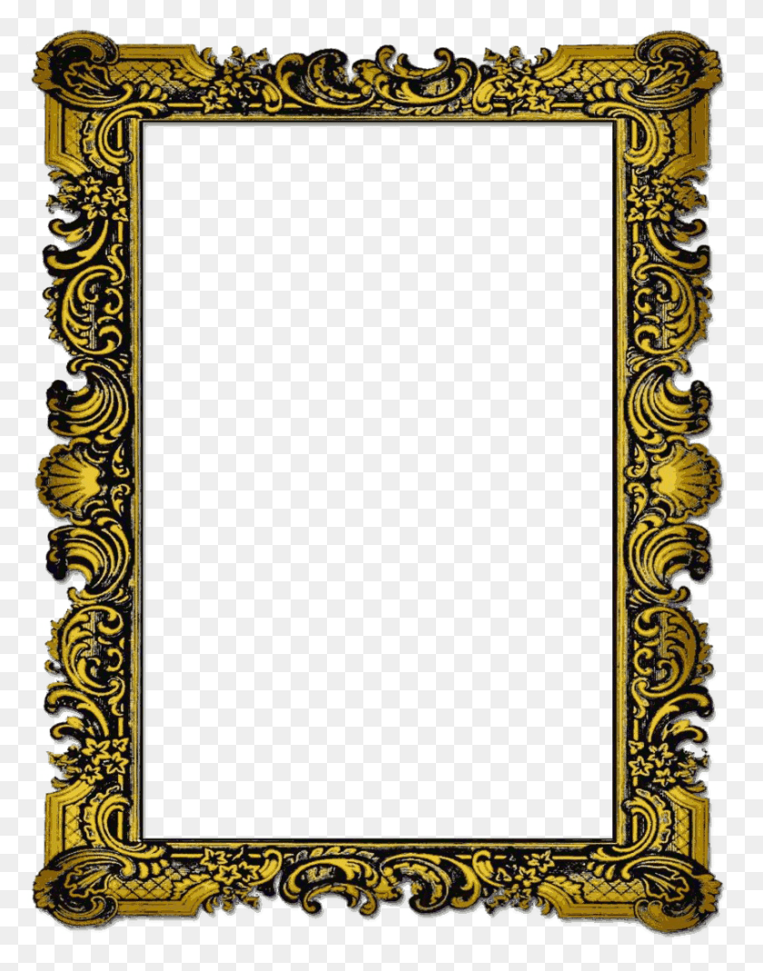 850x1100 Collage Frame Free Collage Frame, Rug, Mirror, Oval HD PNG Download