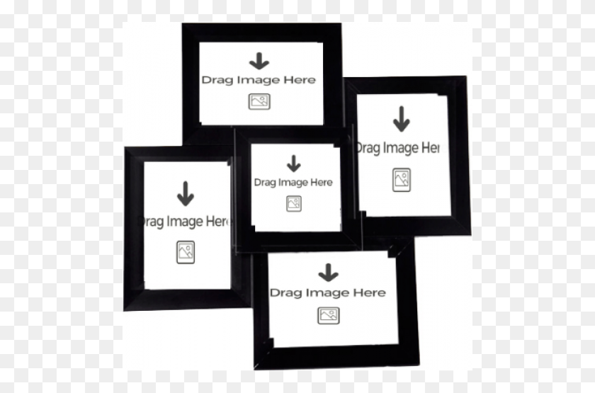 495x495 Collage Frames, Text, Word, Symbol HD PNG Download